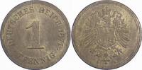 Deutschland 1 Pfennig 1 Pfennig 1874 D J 001 Kaiserreich vz/st -