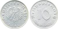 Deutschland 10 Pfennig 10 Pfennig 1946 F J 375 Alliierte Besatzung zaponiert -
