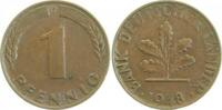 Deutschland 1 Pfennig Variante 1 Pfennig 1948 J Ngb.4.2 J 376 -
