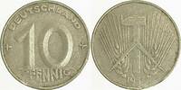 d 10 Pfennig DDR 1953E Zainende ss
