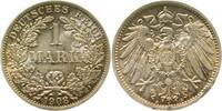 Deutschland 1 Mark 1 Mark 1908 A min. Randfehler J 017 Kaiserreich -