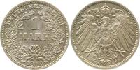 Deutschland 1 Mark 1 Mark 1910 D J 017 Kaiserreich vz/stg -