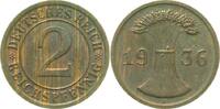 d 2 Pfennig 1936D prfr