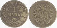 Kaiserreich 1 Mark 1875G hoher 5 -