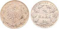 Deutschland 1/2 Mark 1/2 Mark 1911 J ss J 016 -