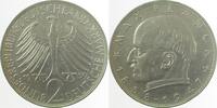 Deutschland 2 DM Max Planck 2 DM Max Planck 1959 F fast Bankfrisch J 392 -