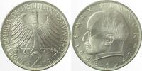 Deutschland 2 DM 2 DM Max Planck 1966G stgl ! -