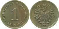 Deutschland 1 Pfennig 1 Pfennig 1885J vz J 001 -