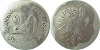 d 20Pfennig 1873G s Belegstück 写真
