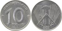 d 10 Pfennig DDR 1952A bfr/stgl