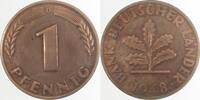 Deutschland 1 Pfennig 1 Pfennig 1948 D Polierte Platte- J 376 Proof- -