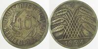 Weimarer Republik 10 Pfennig 1924J ca. S330 -