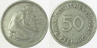 d 50 Pfennig BDL ohne Jz. Münzzeichen :J ss