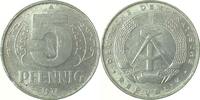 DDR 5 Pfennig DDR 75A Zainende -