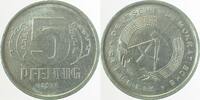 Deutschland 5 Pfennig Fehlprägung 5 Pfennig DDR 1978A Stempeldrehung 45 -