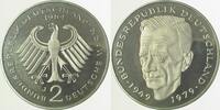 Deutschland 2 DM 2 DM 1984 J Kurt Schumacher J 424 pp Proof -