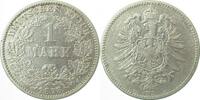 Deutschland 1 Mark 1 Mark 1878 G s/ss J 009 -