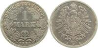 Deutschland 1 Mark 1 Mark 1881 J s/ss J 009 -