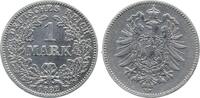 Deutschland 1 Mark 1 Mark 1882 G s/ss J 009 -