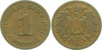 Deutschland 1 Pfennig 1 Pfennig 1894 J s/ss J 010 -