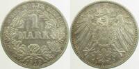 Deutschland 1 Mark 1 Mark 1912 F J 017 Kaiserreich -