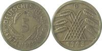d 5 Pfennig 1923G ss