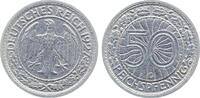 Deutschland 50 Pfennig 50 Reichspfennig 1927 G J 324 ss / vz -