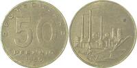 d 50 Pfennig DDR 50A bfr. VS min.Fleck