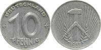 d 10 Pfennig DDR 1953E ss/vz