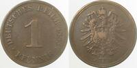 Deutschland 1 Pfennig 1 Pfennig 1885 J J 001 Kaiserreich -