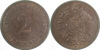 Deutschland 2 Pfennig 2 Pfennig 1875J prfr/st J 002 prfr -