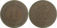 Deutschland 1 Pfennig 1 Pfennig 1893 E vz J 010 -