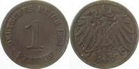 Deutschland 1 Pfennig 1 Pfennig 1893 F ss/vz J 010 -