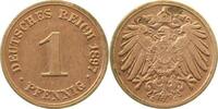 Deutschland 1 Pfennig 1 Pfennig 1897 G ss/vz J 010 -