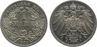 Deutschland 1 Mark 1 Mark 1908 F J 017 leichte Patina Kaiserreich -
