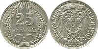 Deutschland 25 Pfennig 25 Pfennig 1910 E J 018 f prfr min Rf -