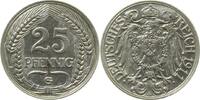 Deutschland 25 Pfennig 25 Pfennig 1911G J 018 vz -