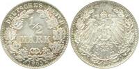 Deutschland 0.5 Mark 1/2 Mark 1905 D halbe Markstgl J 016 -