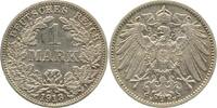 Deutschland 1 Mark 1 Mark 1913 F J 017 Kaiserreich -