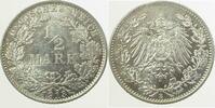 Deutschland 0.5 Mark 1/2 Mark 1913E J 016 -