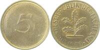 BRD 5 Pfennig WS nur 5 geprägt! -