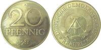 d 20Pfennig DDR 1981A spgl.