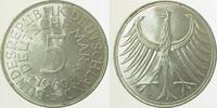 Deutschland 5 DM 5 DM 1960D bfr/stgl J 387 -
