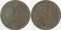 Deutschland 2 Pfennig 2 Pfennig 1875H ss J 002 -