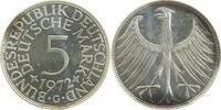 Deutschland 5 DM 5 Deutsche Mark 1972 G PP J 387 5 DM -