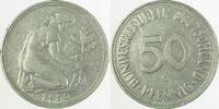 BRD 50 Pfennig 50 Pfennig 1950 G sehr schön 330 ° -