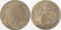Deutschland 1 Pfennig 1 Pfennig 1939 A J 361 schöne Patina Drittes Reich -