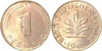 Deutschland 1 Pfennig 1 Pfennig 1948 G J 376 fast bankfrisch -