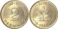 Deutschland 2 Pfennig 2 Pfennig 1950G bankfrisch/stempelglanz J 381 -