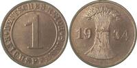 1 Reichspfennig 1934 Deutschland 1 Reichspfennig 1934 E J 313 st/prfr